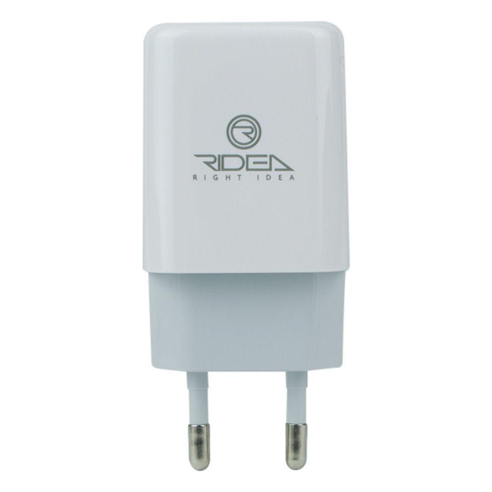 Мережевий зарядний пристрій Ridea RW-11311 Element Lightning 2.1 A 10.5W Білий