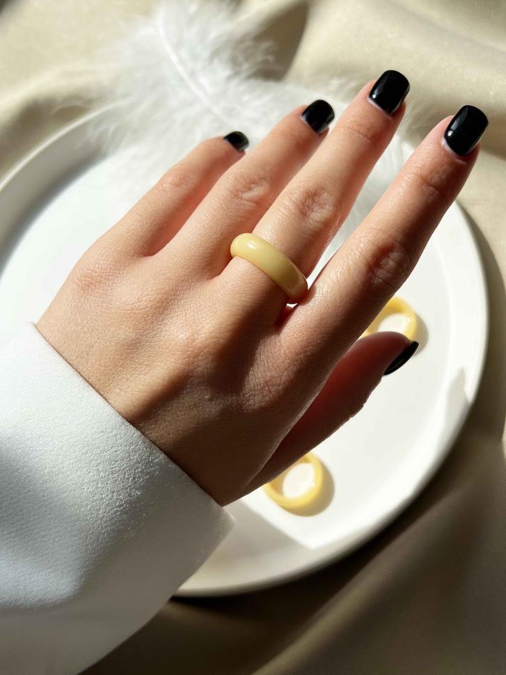 Кольцо из камня агат 5567 (Размер 17,5)