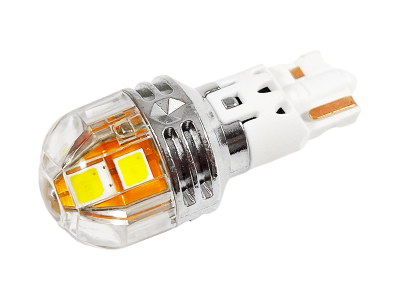 Автолампа светодиодная LEDUA T10 W5W 10-50В SMD3030-12led Белый (8507)