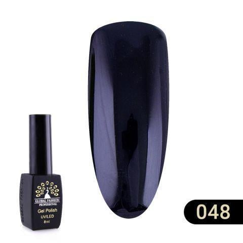 Гель-лак Global Fashion Black elite 048