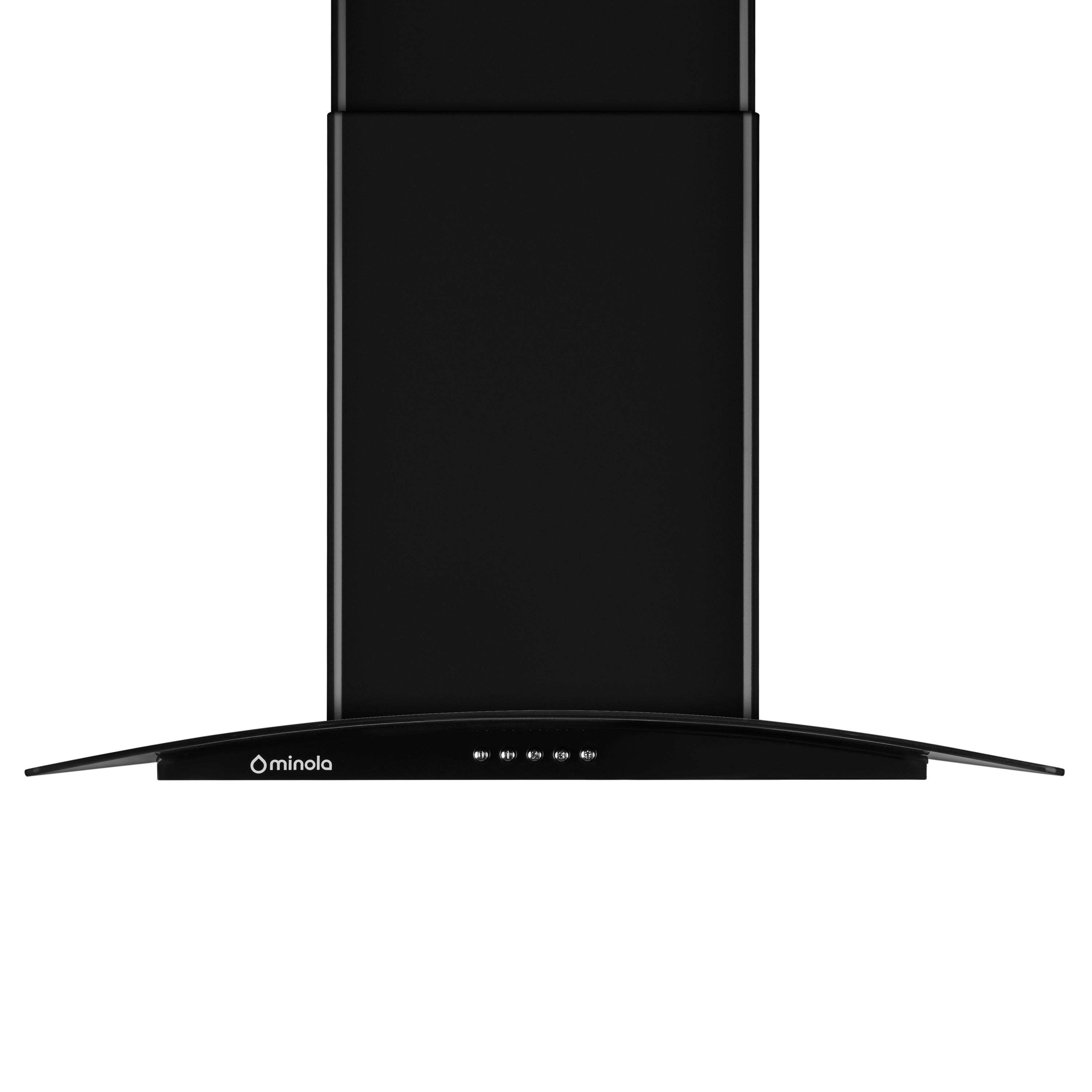 Вытяжка декоративная со стеклом Minola MTG 6642 BL LED (5905538400948)