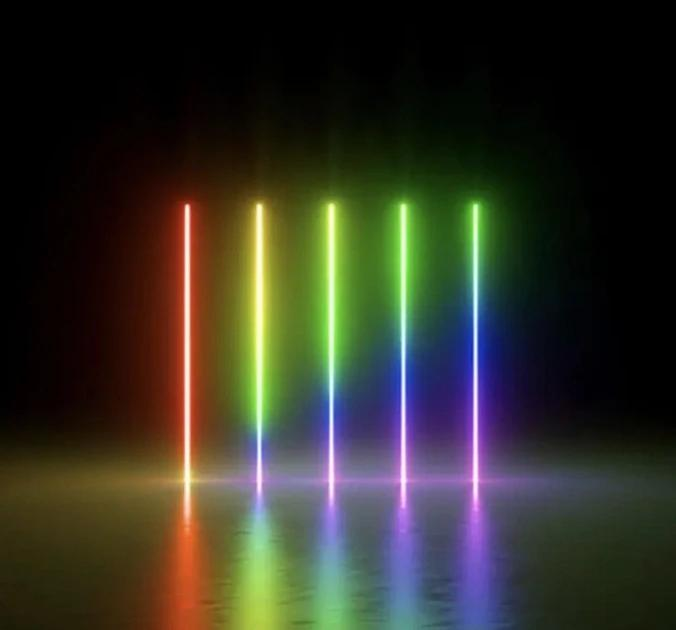 Торшер напольный угловой LED RGB с пультом управления Белый (2185-5) - фото 5 Торшер напольный угловой LED RGB с пультом управления Белый (2185-5) - фото 5