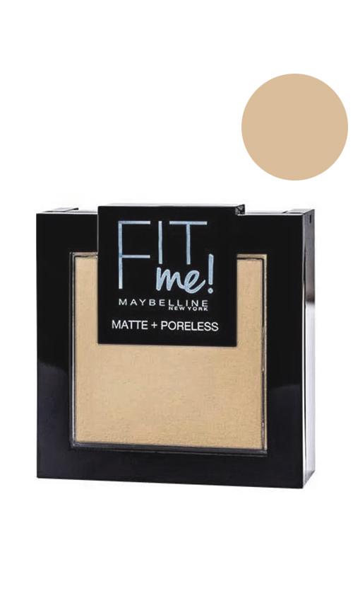 Пудра компактна для обличчя Maybelline New York Fit Me Matte Poreless Powder 115 ivory (26085)