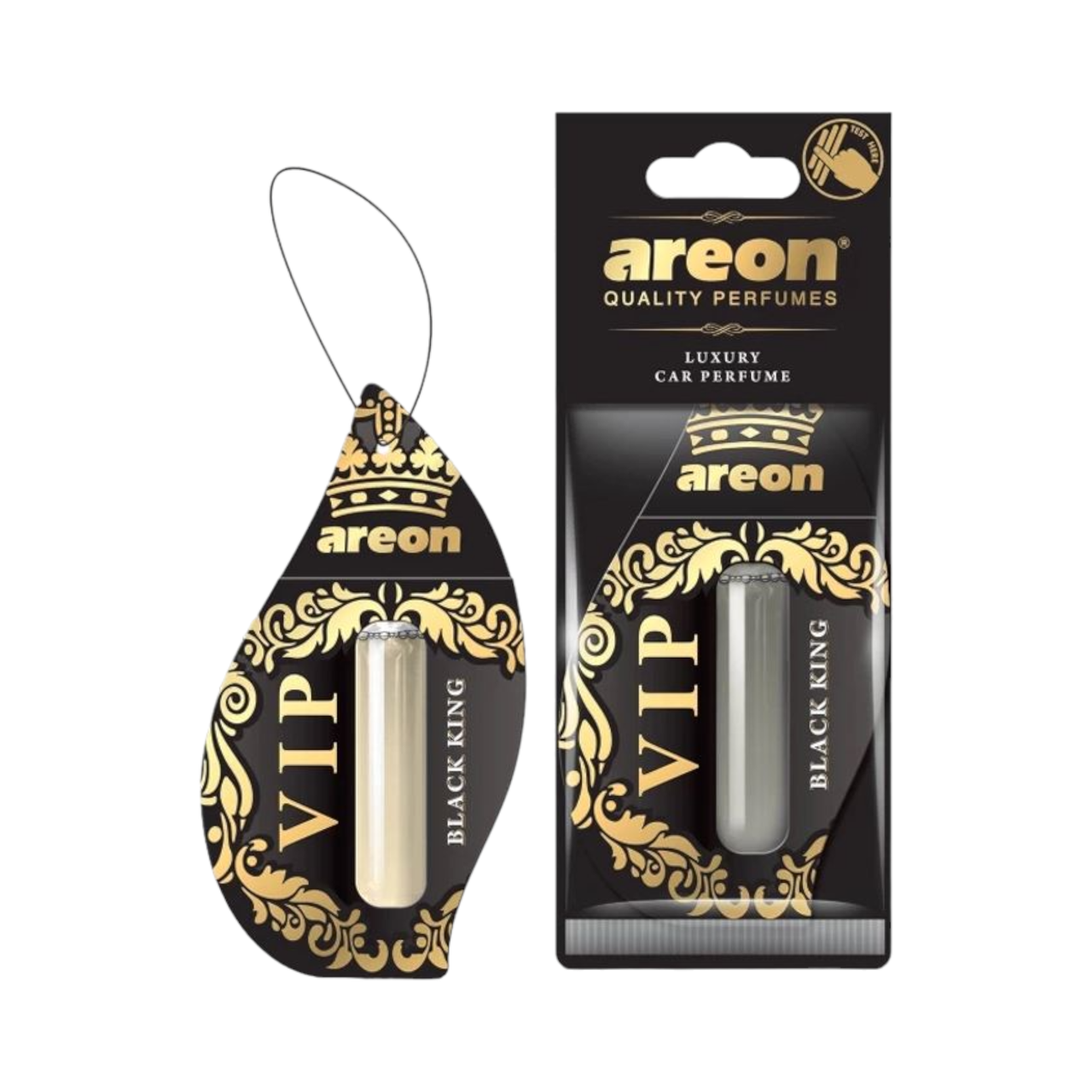 Ароматизатор на зеркало Areon VIP Liquid Black King (3199359519)