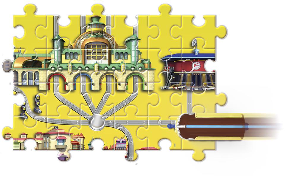 Паровозик Фростини с механической функцией и пазлом Chuggington - фото 6 Паровозик Фростини с механической функцией и пазлом Chuggington - фото 6