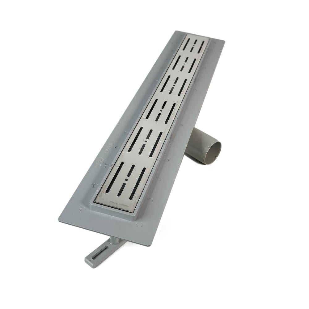 Трап душевой Sanpreis REVOLVE с поворотным сифоном горизонтальный решетка дождь 60 см