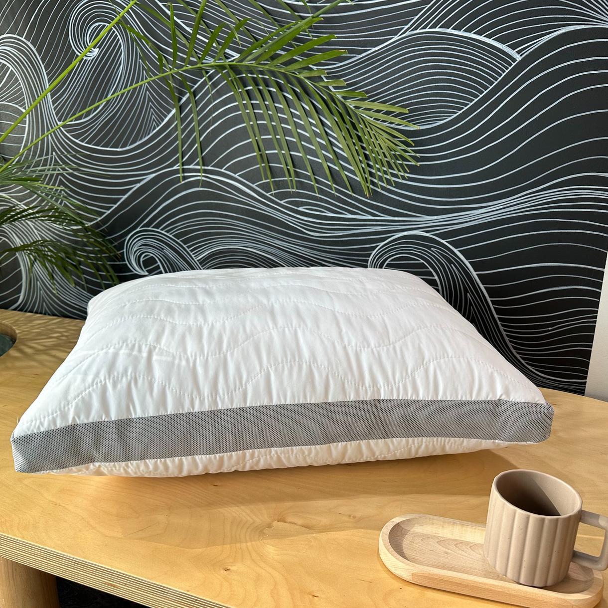 Подушка лебединый пух Je t'aime прямоугольная 70х70 см Белый