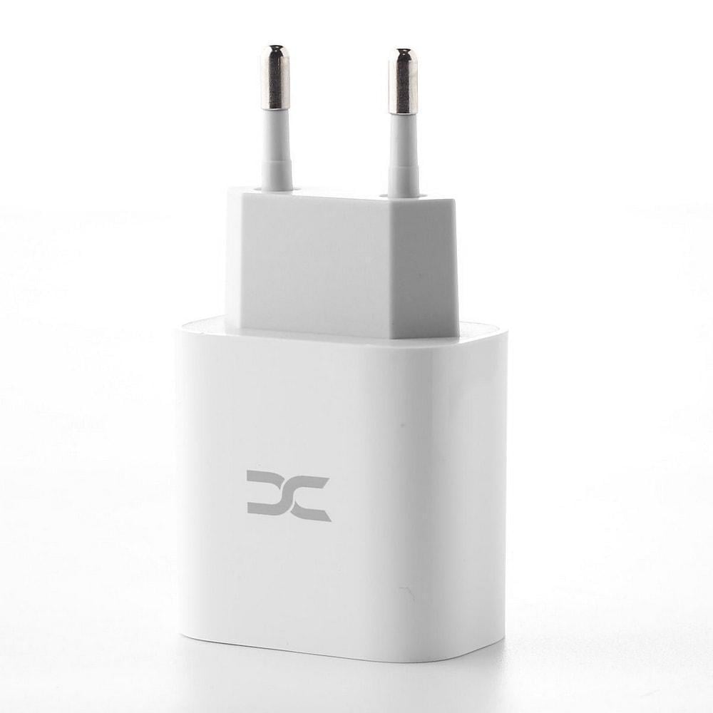 Зарядка швидка DC CA-F19 PD кабель Lightning 20W White (34873)