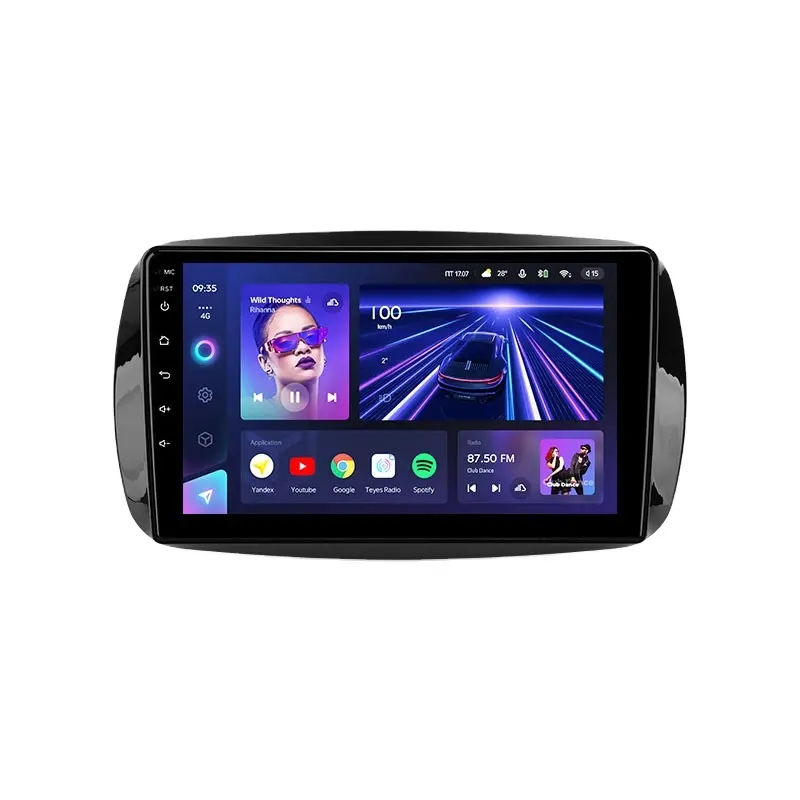 Автомагнитола штатная Teyes для Mercedes Benz Smart Fortwo 3 C453 A453 W453 2014-2020 Android CC3 6+128G Wi-Fi/4G (1490506258)