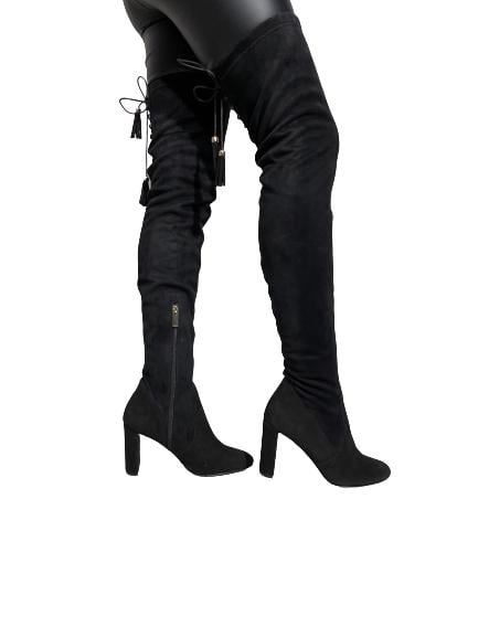 Ботфорти жіночі Guess 472W р. 37 Чорний