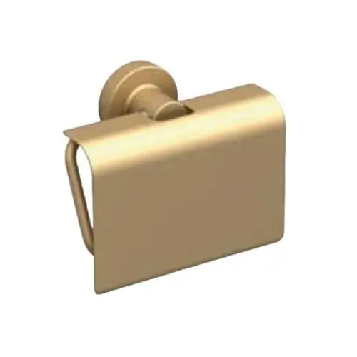 Держатель туалетной бумаги Sonia Tecnoproject Brushed Gold 136х114х62 мм Золотой матовый (183494)