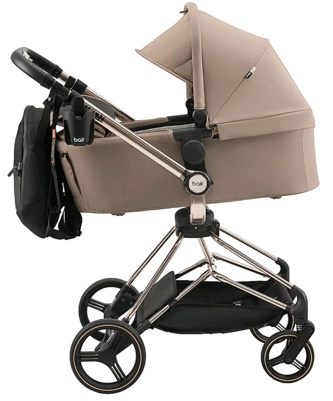 Коляска Bair Moon Gold Edition MG-03 Капучино (31989603) Коляска Bair Moon Gold Edition MG-03 Капучино (31989603)