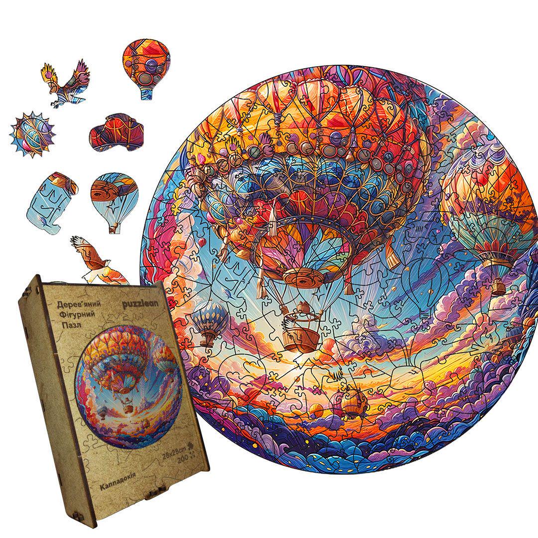 Пазл дерев'яний Каппадокія А1 картонна коробка 500+ ел. (26108120)