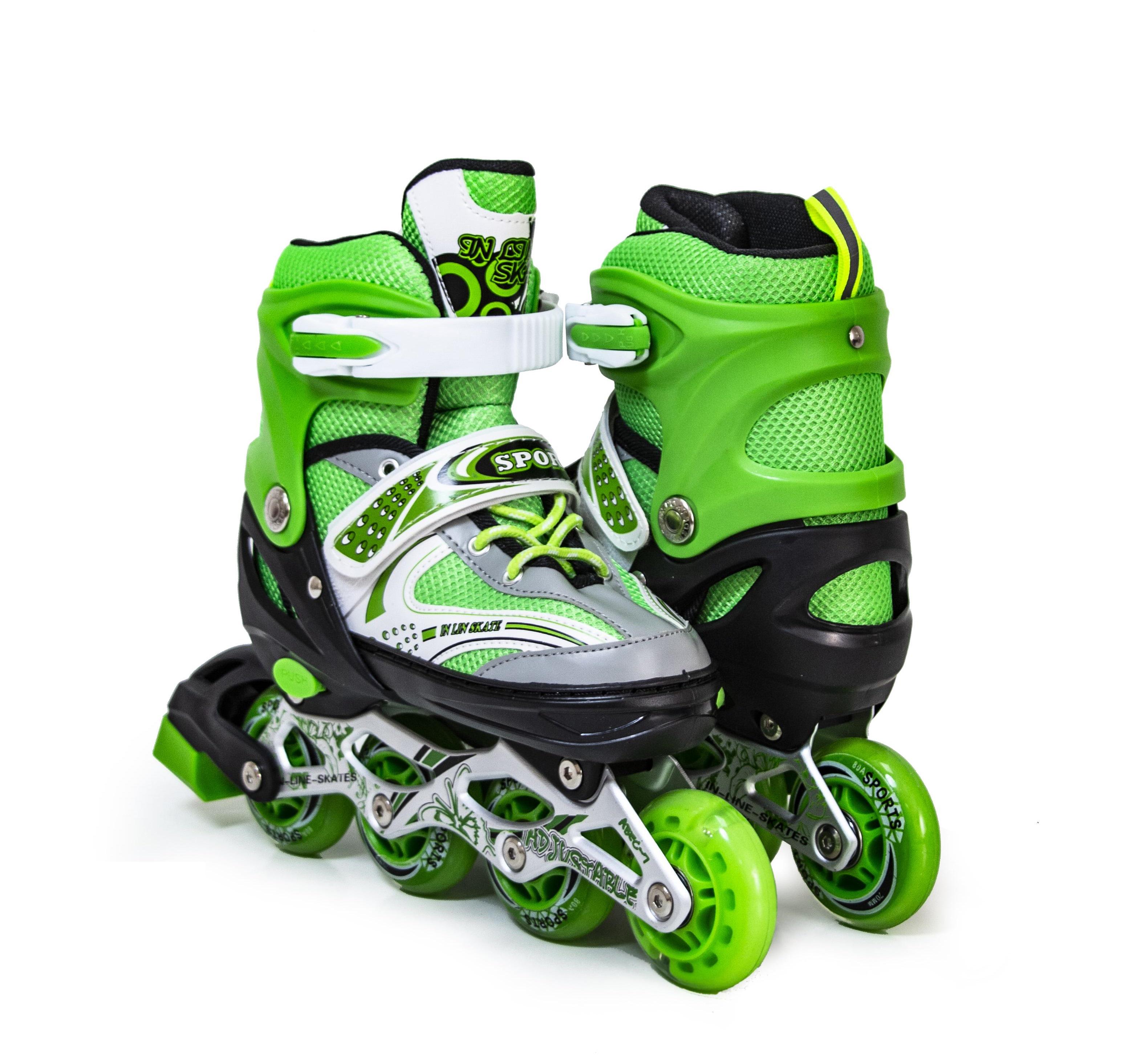 Ролики Happy р. 34-37 Green