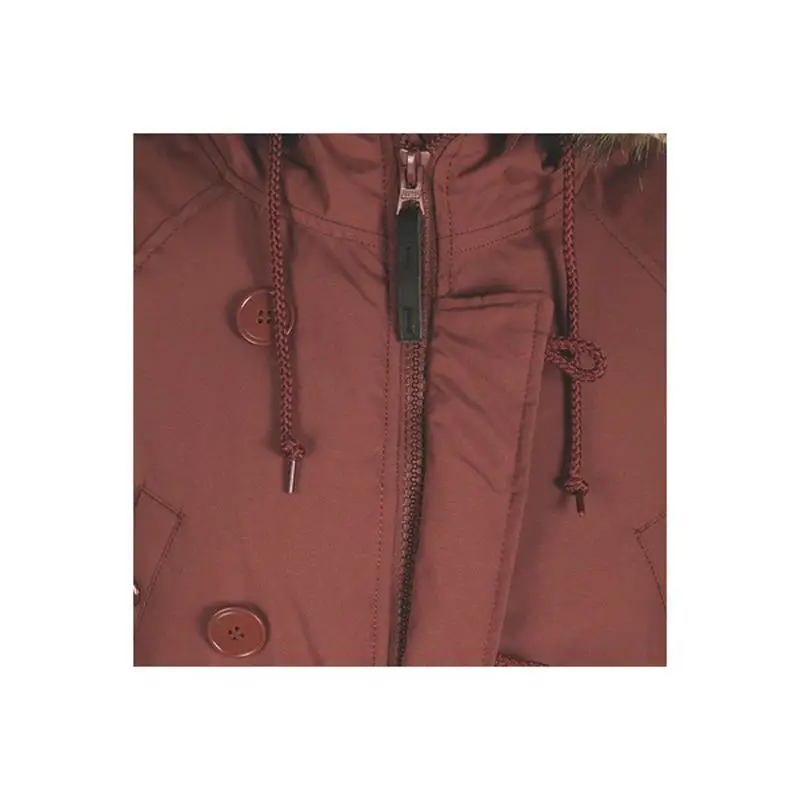 Куртка аляска Alpha Industries Altitude W Parka S Red Ochre (WJA44503C1ROS) - фото 4