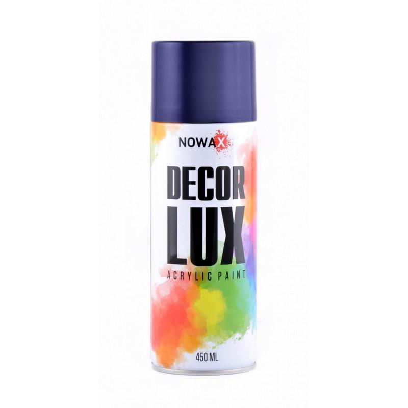 Краска акриловая NOWAX Decor Lux глянцевая 450мл Blue (5010)