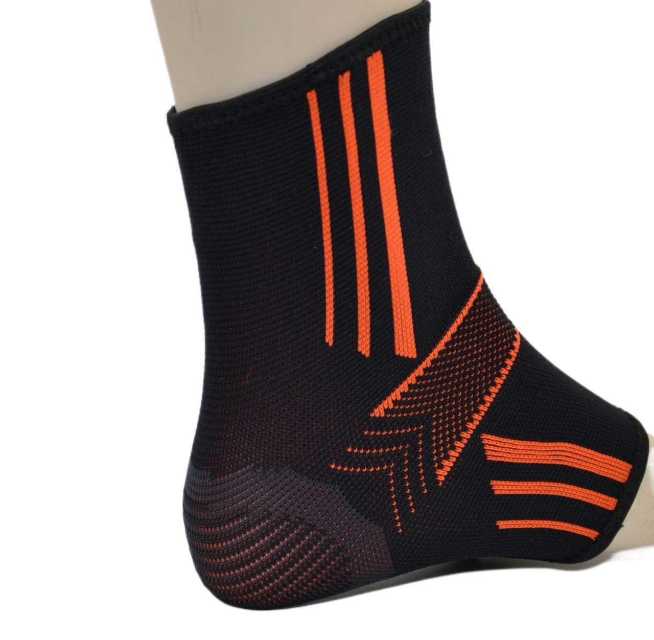 Бандажі на гомілковостоп Power System PS-6022 Ankle Support Evo 2 шт. M Black/Orange (A-012108) - фото 6
