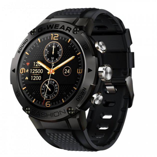 Смарт-часы Wearpai GT103 спортивные Черный (18-52-4П1010-400-00)