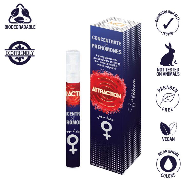 Спрей з феромонами Concentrated Pheromones for Her Attraction 10 мл - фото 2