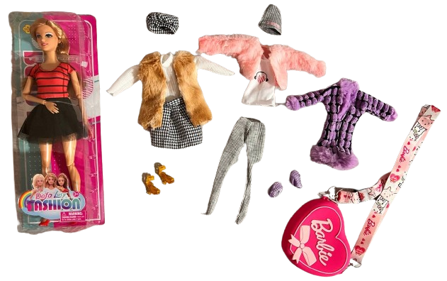 Кукла Defa Lucy с одеждой и обувью в сумочке (495)