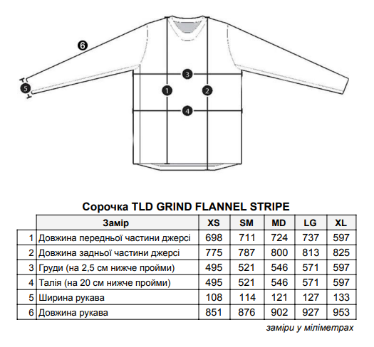 Сорочка TLD Grind Flannel Stripe S Carbon (827260002) - фото 10