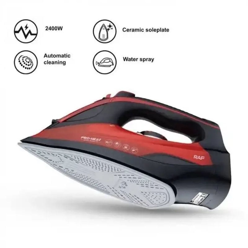 Праска RAF R.1233R керамічна підошва 2200 W (tf7116) - фото 3 Праска RAF R.1233R керамічна підошва 2200 W (tf7116) - фото 3