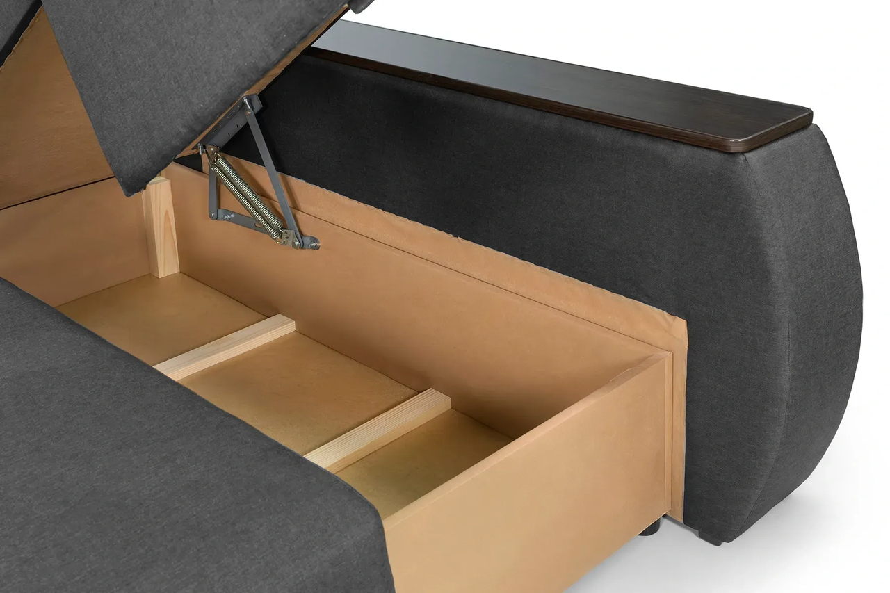 Диван кутовий Токіо 243х155 см Сірий (31026758) - фото 8 Диван кутовий Токіо 243х155 см Сірий (31026758) - фото 8