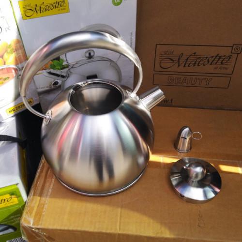 Чайник для плиты Maestro со свистком 3 л (MR-1330) - фото 4 Чайник для плиты Maestro со свистком 3 л (MR-1330) - фото 4