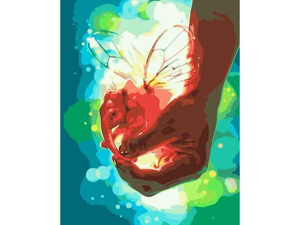 Картина по номерам Strateg Волшебный слоник 2 40х50 см (SY6711)