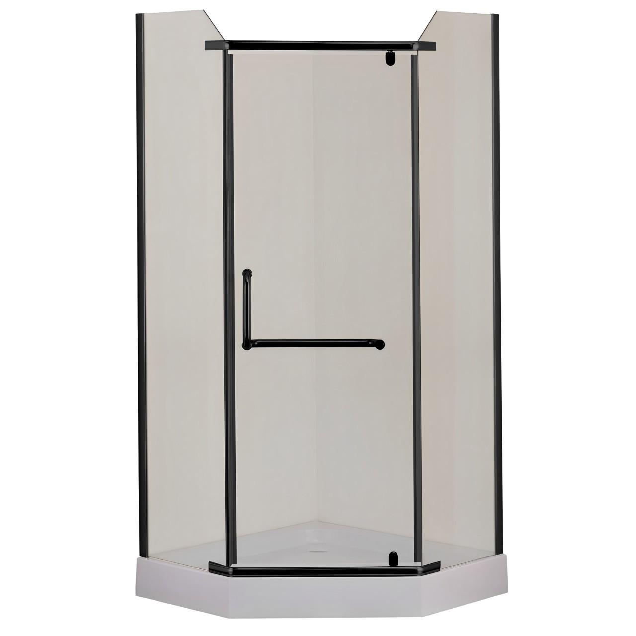 Душевая кабина Bravo RABA L90TB пятиугольная (L90BT)