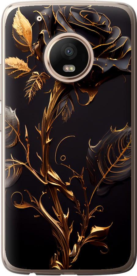 Чехол на Motorola Moto G5 PLUS Роза 3 (5552t-1038-42517)