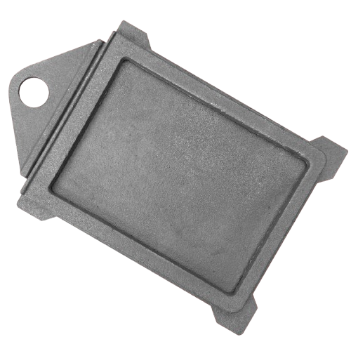 Задвижка шиберная чугунная для печи малая 290x190 мм (51)