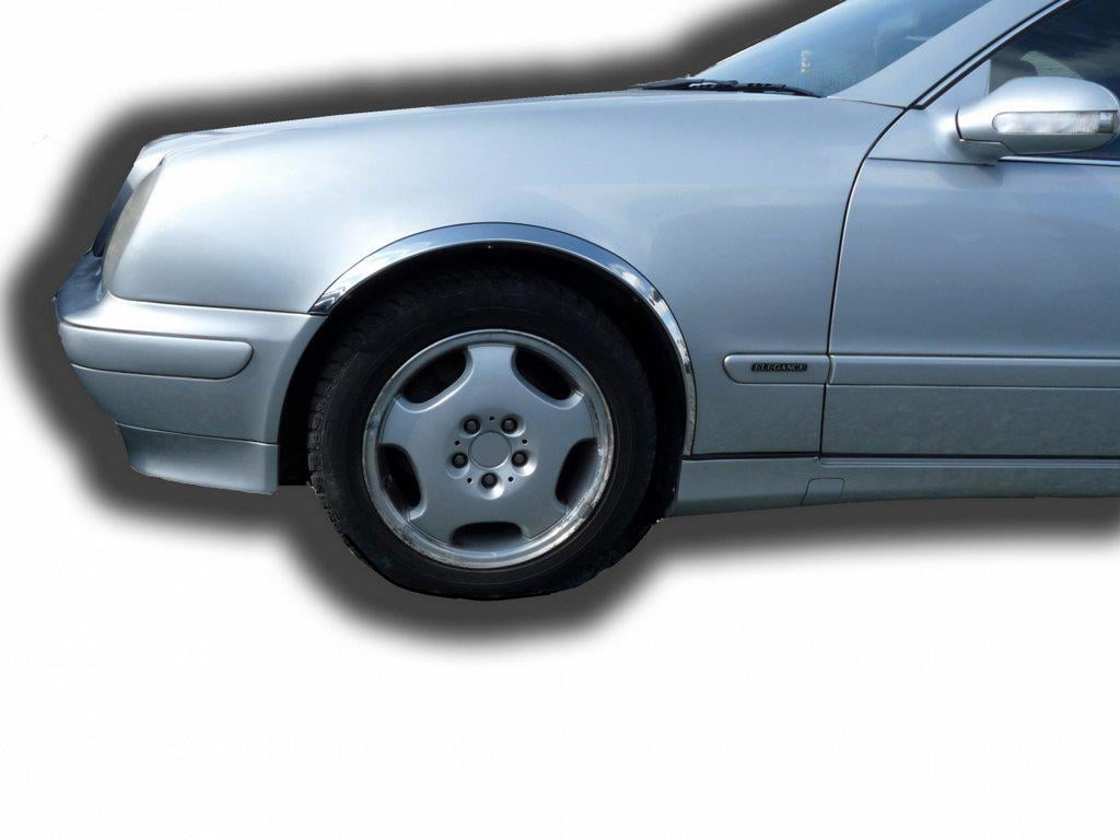 Накладки на арки Max chrome для Mercedes CLK W208 1997-2002 гг. нержавеющая сталь Хром