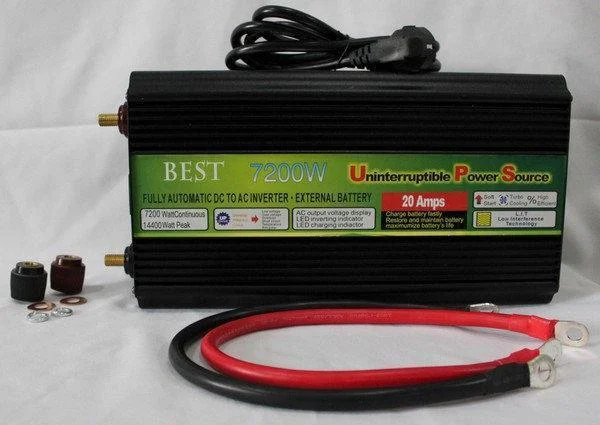 Перетворювач Power Inverter Wimpex UPS WX-7200W з заряджанням і функцією безперебійника 7200 Вт 12 V - фото 7 Перетворювач Power Inverter Wimpex UPS WX-7200W з заряджанням і функцією безперебійника 7200 Вт 12 V - фото 7