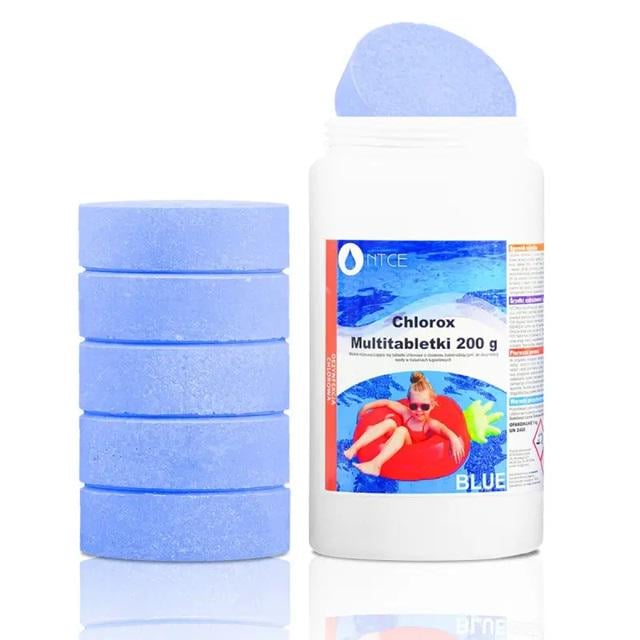 Таблетки для бассейна Chlorox Blue Tabs многофункциональные 200 г x 5 шт. 1 кг (20235440)