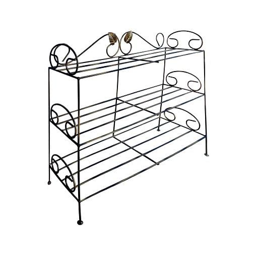 Подставка для обуви Athens кованая 3 яруса 62х60х28 см (4153407) - фото 6