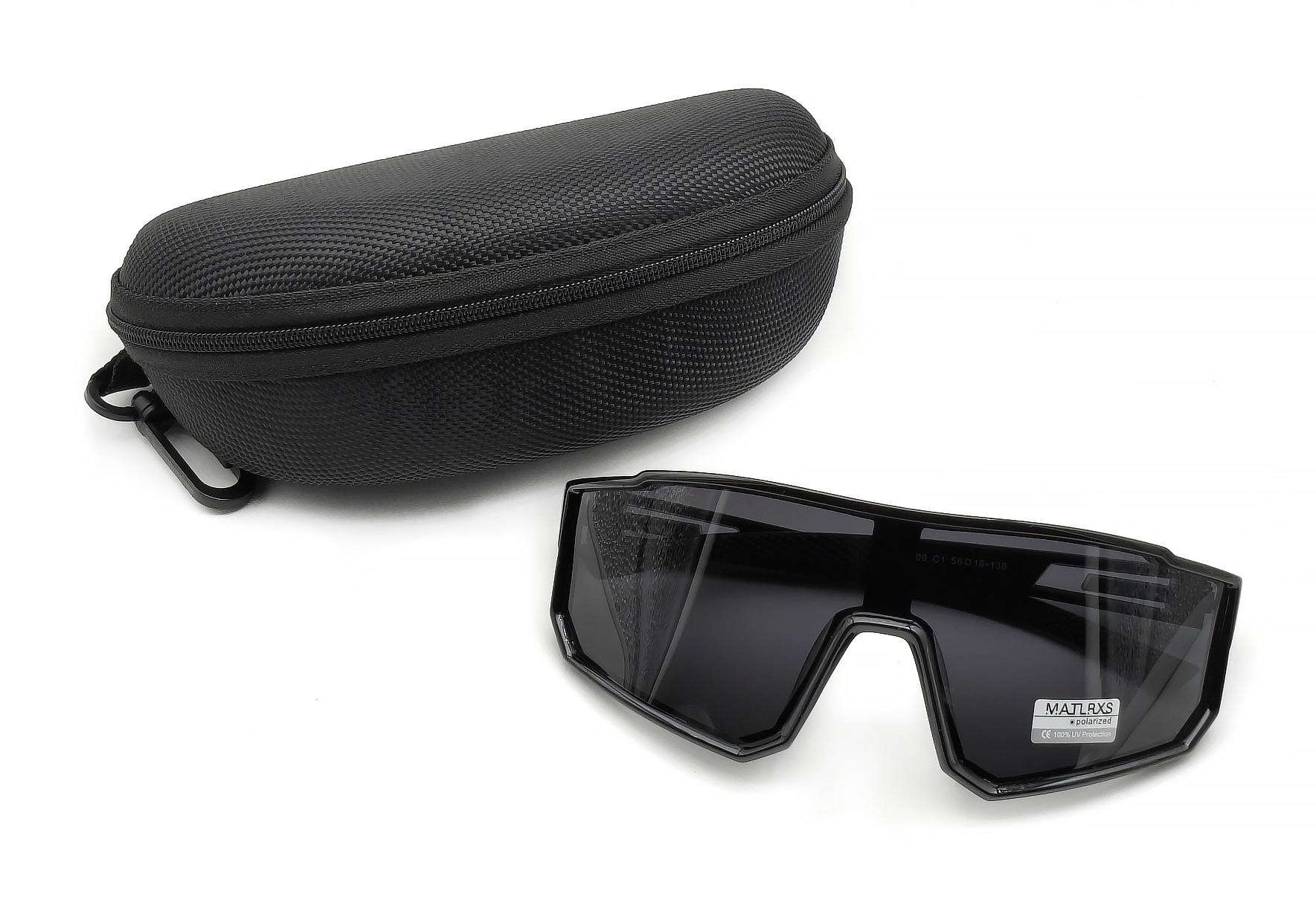 Солнцезащитные очки Matlrxs P1609 с поляризацией Черный (27001218) - фото 5 Солнцезащитные очки Matlrxs P1609 с поляризацией Черный (27001218) - фото 5