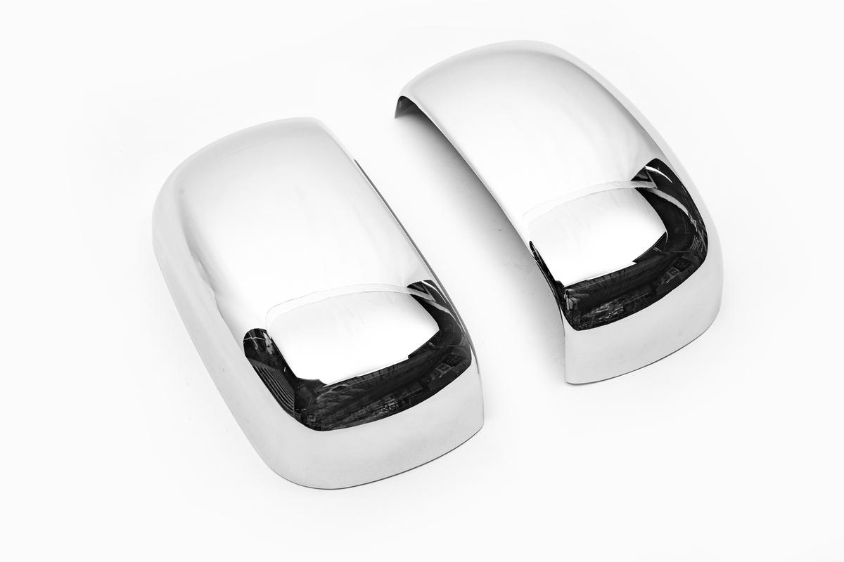Накладка на зеркала Carmos для Fiat Doblo I 2005-2010 гг. abs-пластик Хром