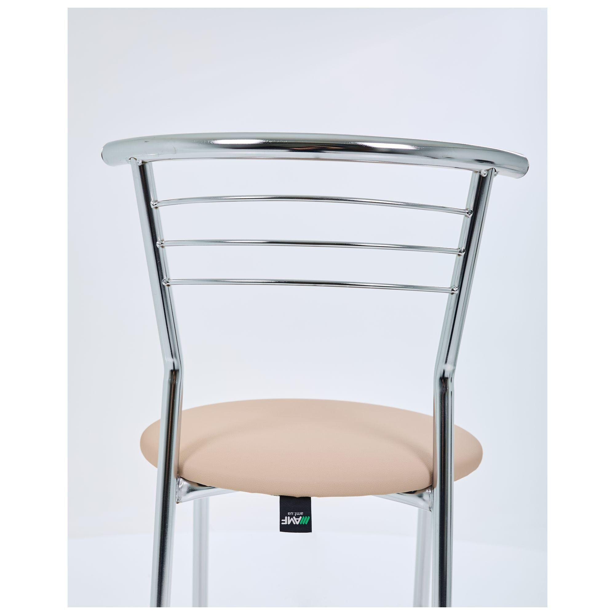 Стілець кухонний Маркос Хром/Бежевий (431064298764873649873168724) - фото 10 Стілець кухонний Маркос Хром/Бежевий (431064298764873649873168724) - фото 10