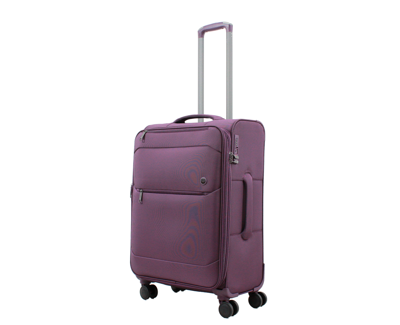 Чемодан средний AIRTEX ткань M 68х43х27 + 5 см 68 л 3,3 кг Фиолетовый (839)