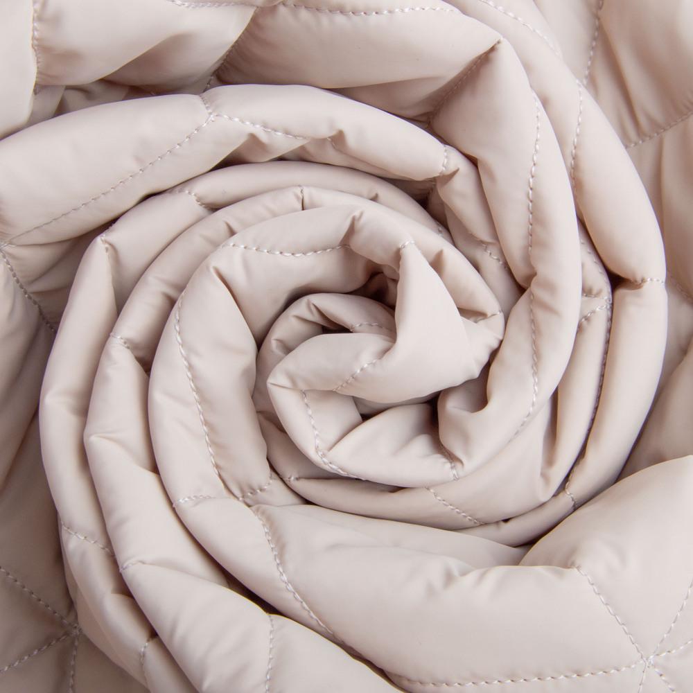 Ткань стеганая плащевая 10x10 см утеплитель синтепон 100+спанбонд 210 гр/м2 140 см Светлый беж (26971) Ткань стеганая плащевая 10x10 см утеплитель синтепон 100+спанбонд 210 гр/м2 140 см Светлый беж (26971)