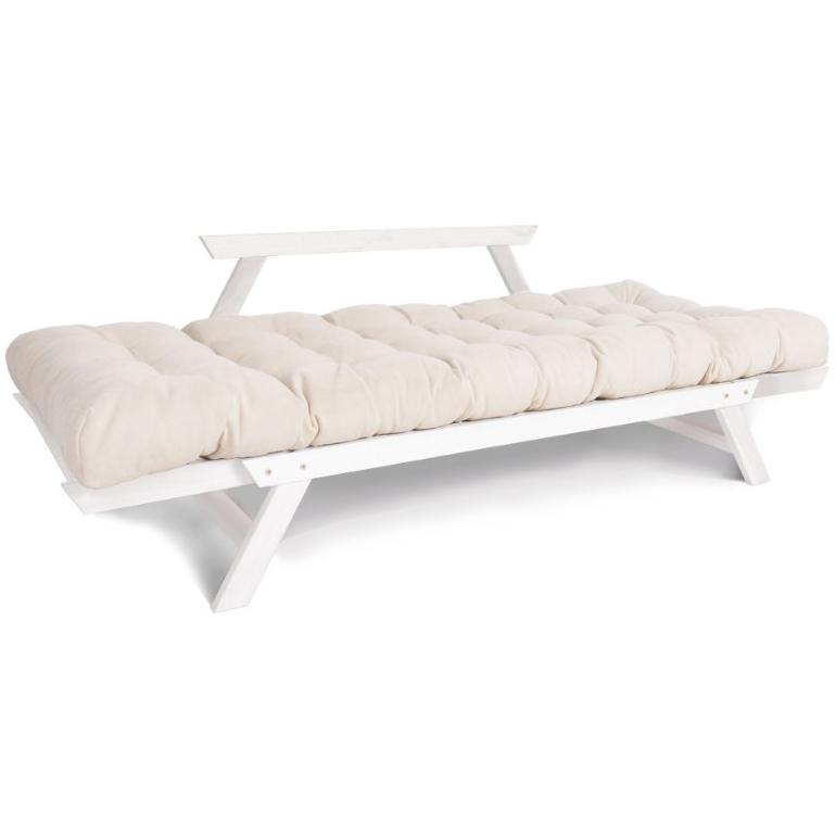 Диван-футон раскладной Woodman Allegro из массива дерева Белый/Кремовый - фото 3 Диван-футон раскладной Woodman Allegro из массива дерева Белый/Кремовый - фото 3