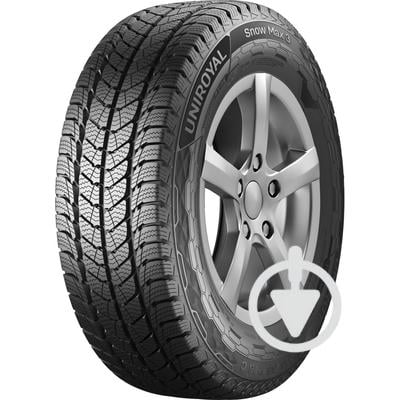 Автошина UNIROYAL Snow Max 3 215/60 R17C 109/107T