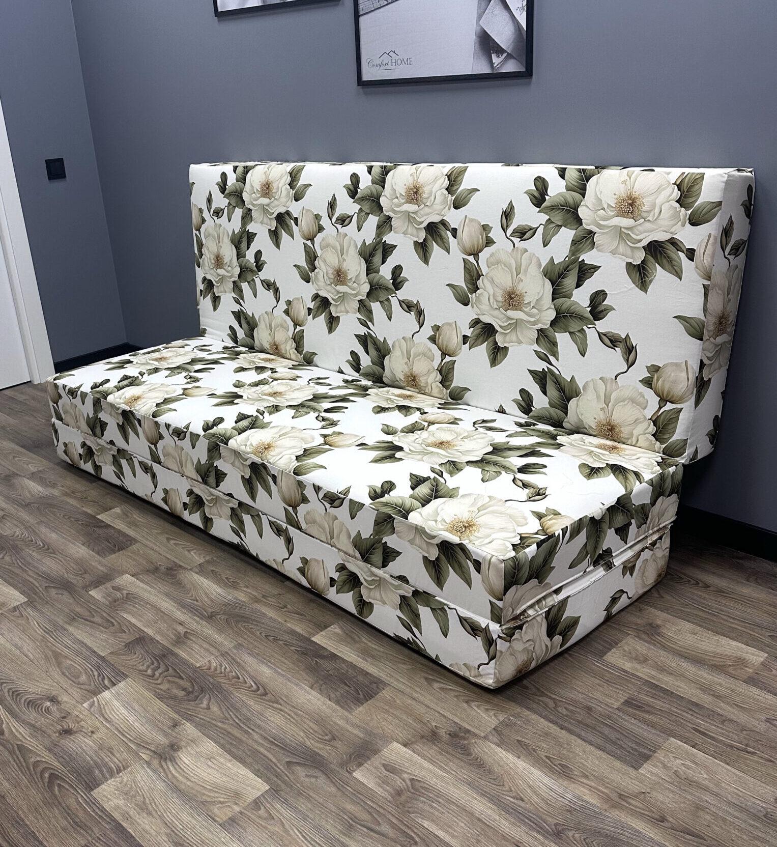 Матрас-трансформер Comfort Home maxi Big flowers 200х160х18 см