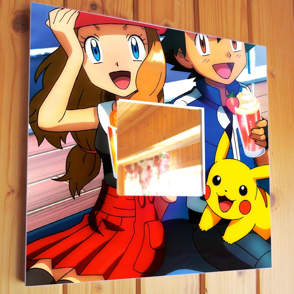 Зеркало декоративное Герои Pokemon 260х260 мм (M00842) Зеркало декоративное Герои Pokemon 260х260 мм (M00842)