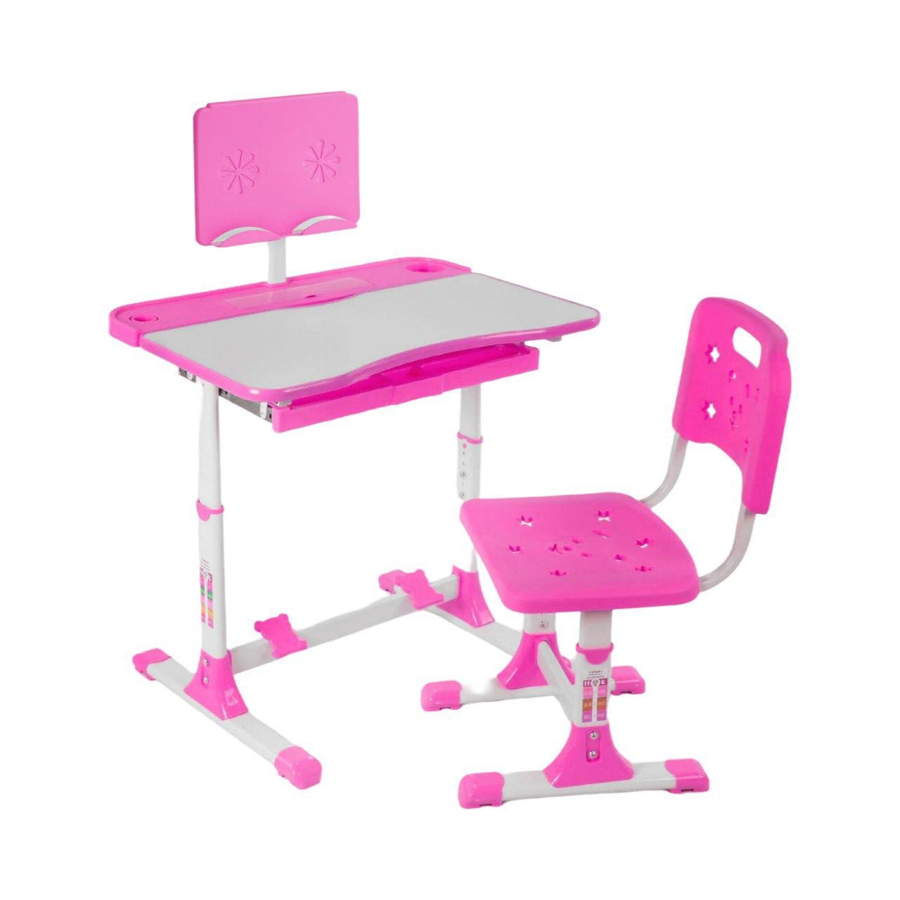 Парта со стульчиком P1140 Розовый (24416834) - фото 3 Парта со стульчиком P1140 Розовый (24416834) - фото 3