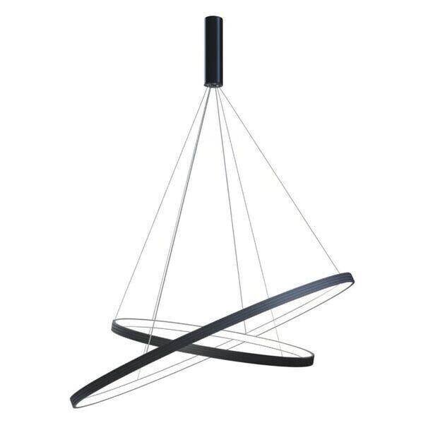 Люстра Kloodi KD-RG DUO 500/700 4K BK Ring Giza Duo 72 Вт 3600 лм 4000K