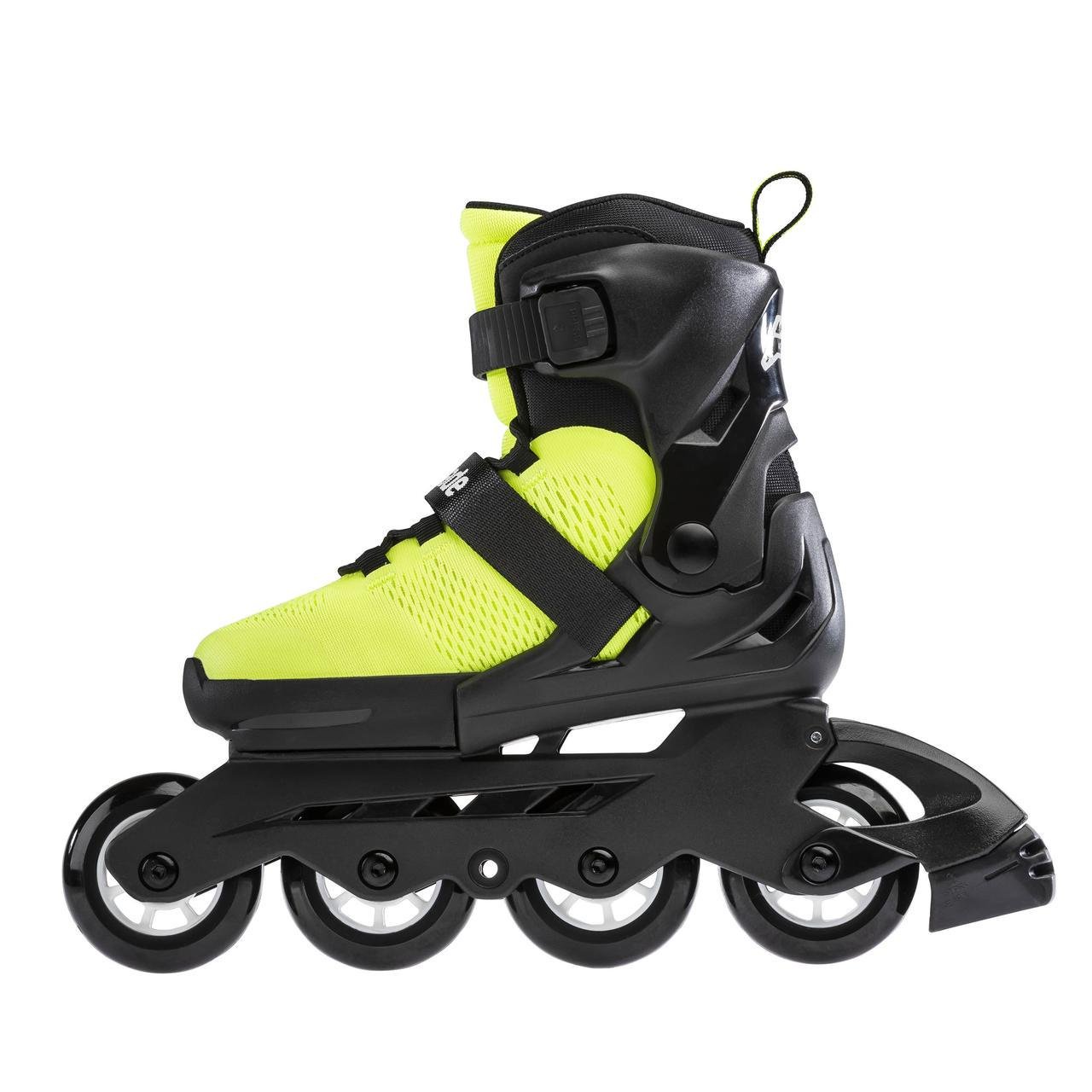 Ролики дитячі Rollerblade Microblade SE 2021 28/32 Чорний/Салатовий - фото 2