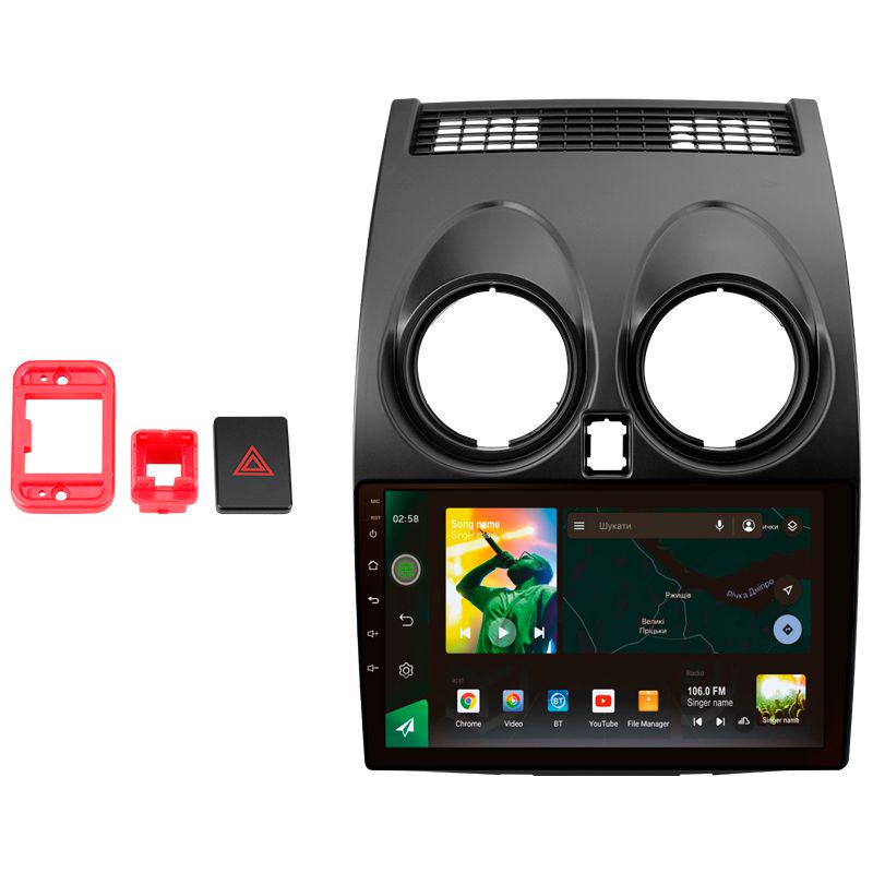 Автомагнитола штатная Sigma X9464 4/64 GB 4G DSP для Nissan Qashqai 1 J10 2006-2013 F2 9" (AR-86483)