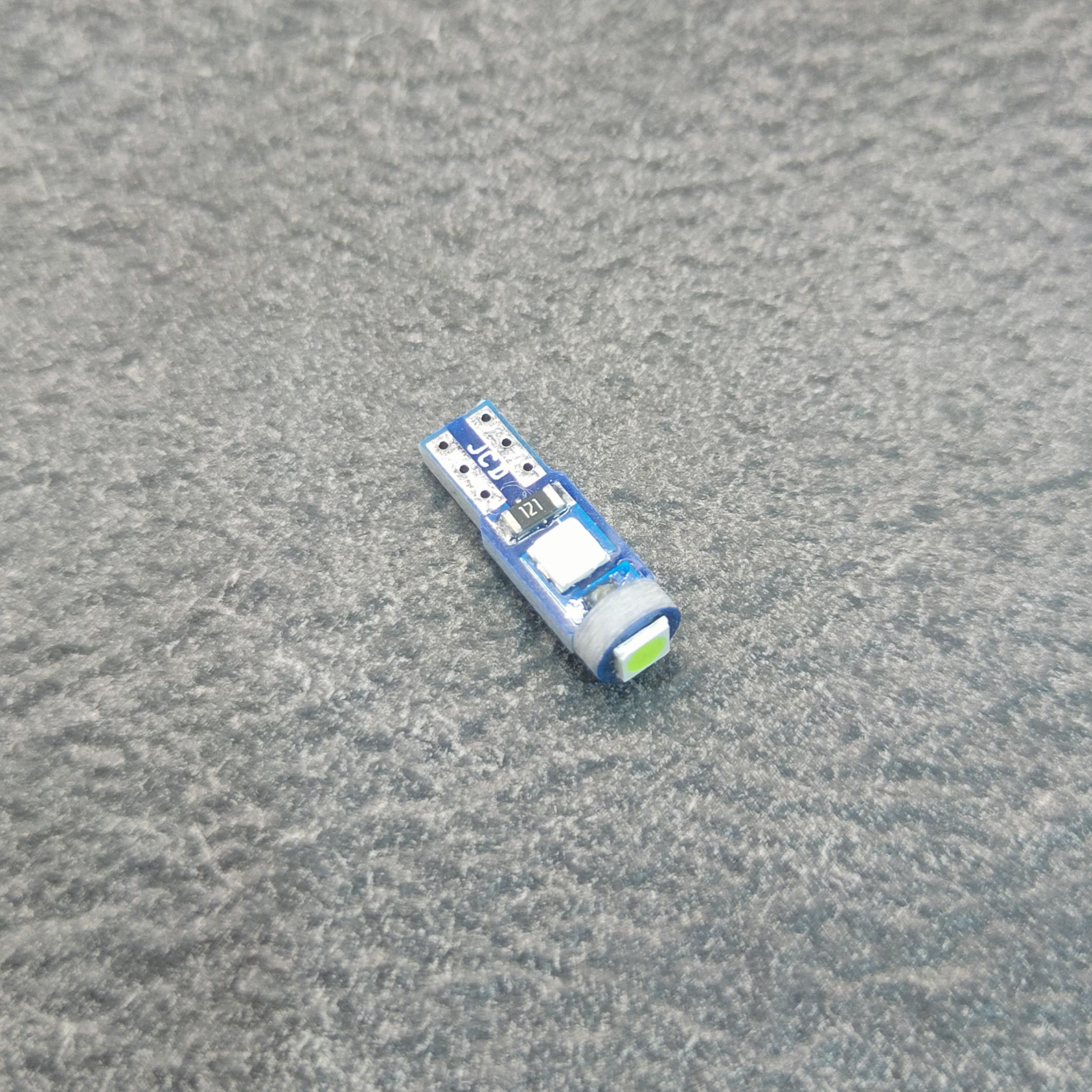 Автолампа T5 W2,3W 3SMD 3030 LED Синий (533STORE3)